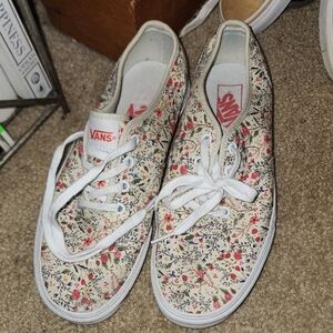 Vans Multicolor Floral Canvas Shoes